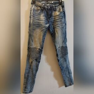 Blue Distressed Jeans